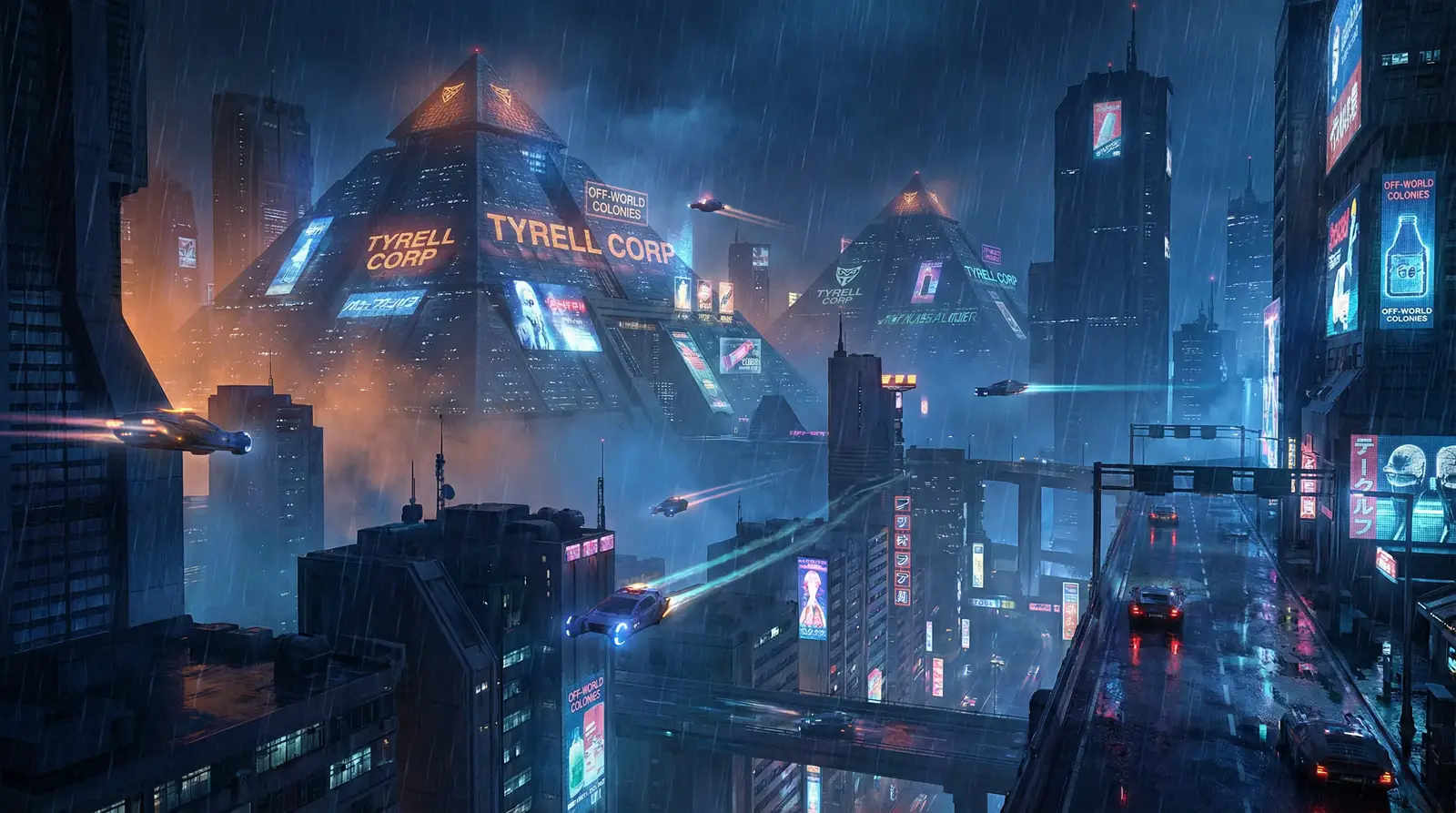 2049年的洛杉矶 - 赛博朋克都市中的孤独与连接